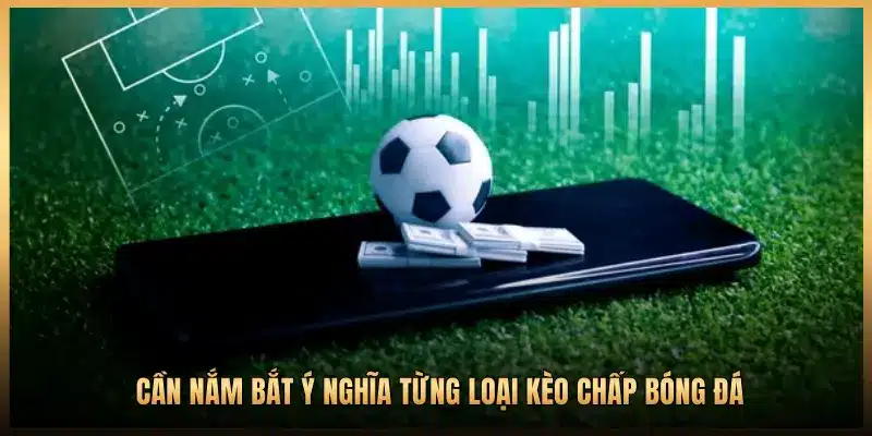 CẦN NẮM BẮT Ý NGHĨA TỪNG LOẠI KÈO CHẤP BÓNG ĐÁ