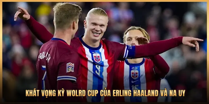 KHÁT VỌNG KỲ WOLRD CUP CỦA ERLING HAALAND VÀ NA UY